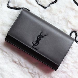 💕HP💕EUC YSL Kate Medium in Grain de Poudre